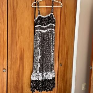 Free People midi cottage dress size 8